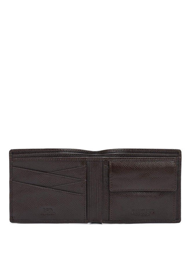 Da Milano RFID Protected Leather Wallet for Men with Card Slot - Brown - Image 3
